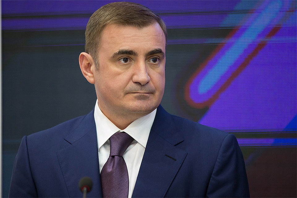 Губернатор Тульской области Алексей Дюмин.