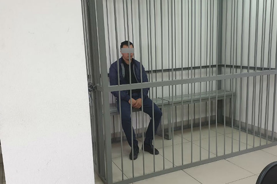 Водитель 2Мерседеса" в зале суда.