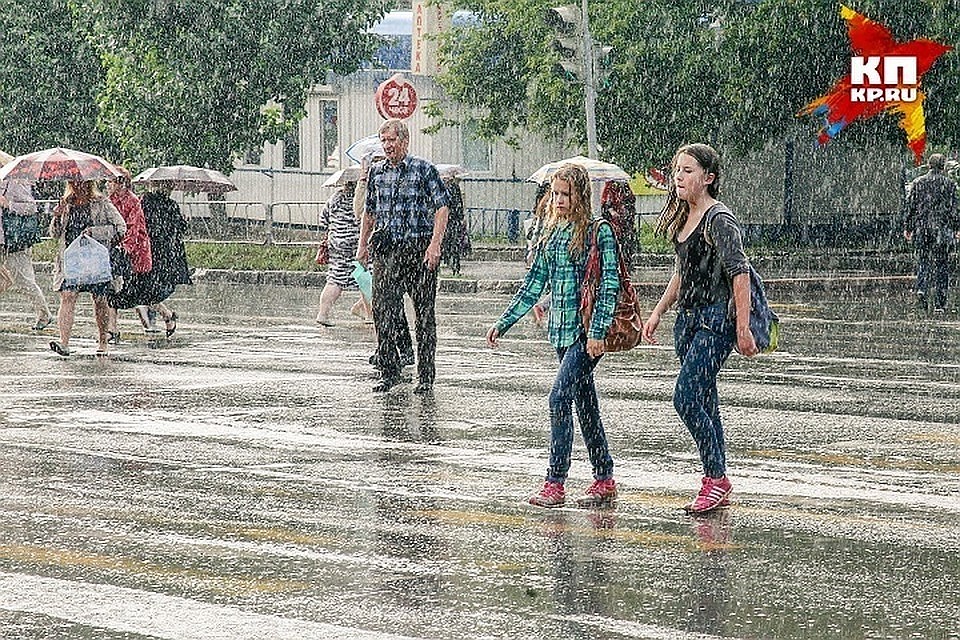 Самый дождливый месяц май!