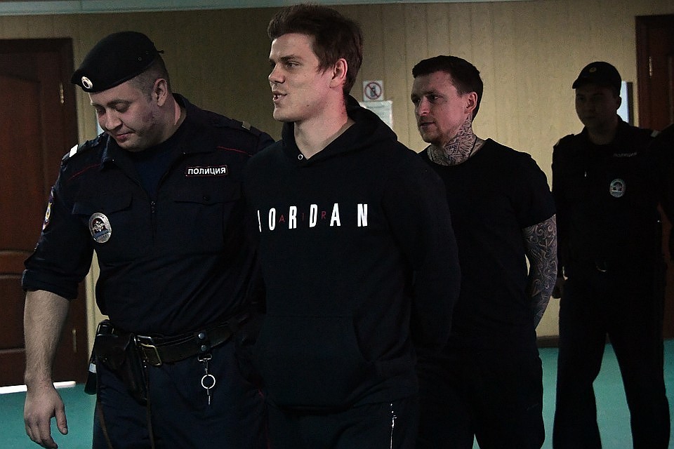 Александр Кокорин и Павел Мамаев