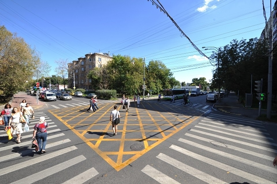 Первый «вафельный» перекресток появится в Петербурге 20 июня