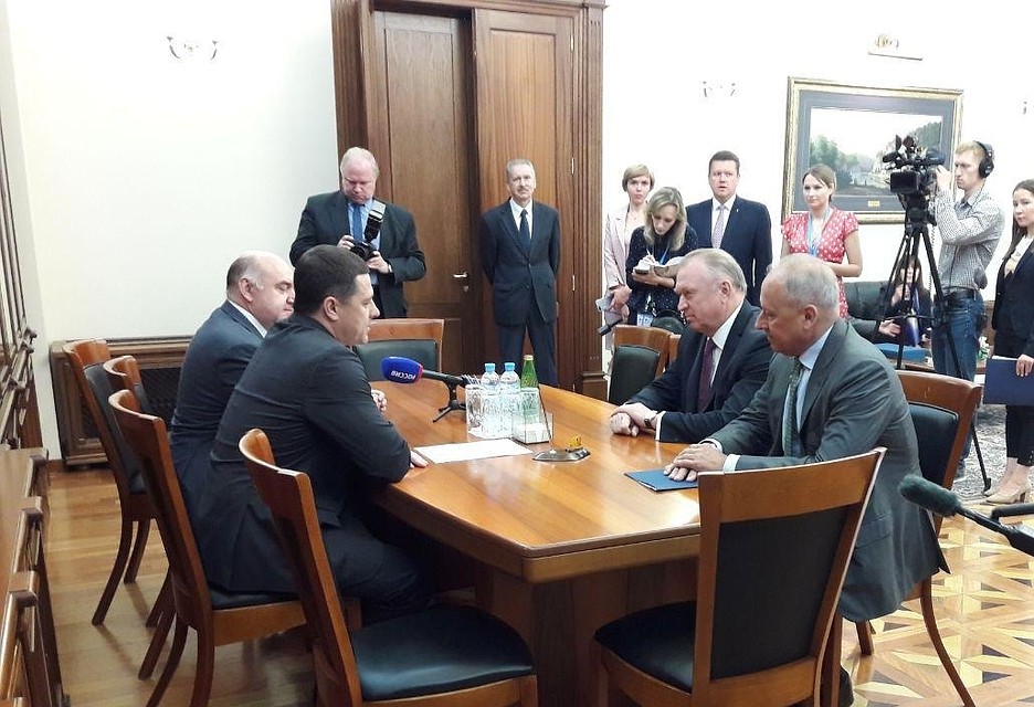 Встреча прошла в рамках Дней Псковской области в Москве.