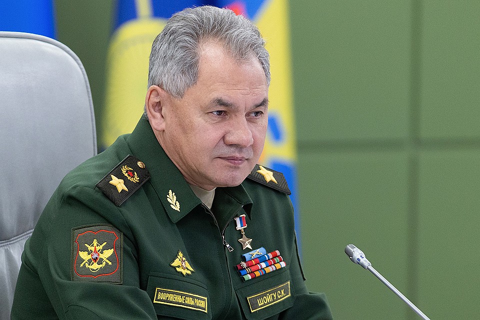 Министр обороны РФ Сергей Шойгу. Фото Алексей Ерешко/пресс-служба Минобороны РФ/ТАСС