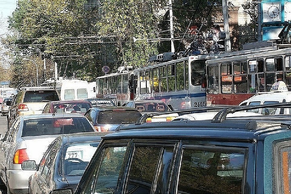 В столице снова пробки!