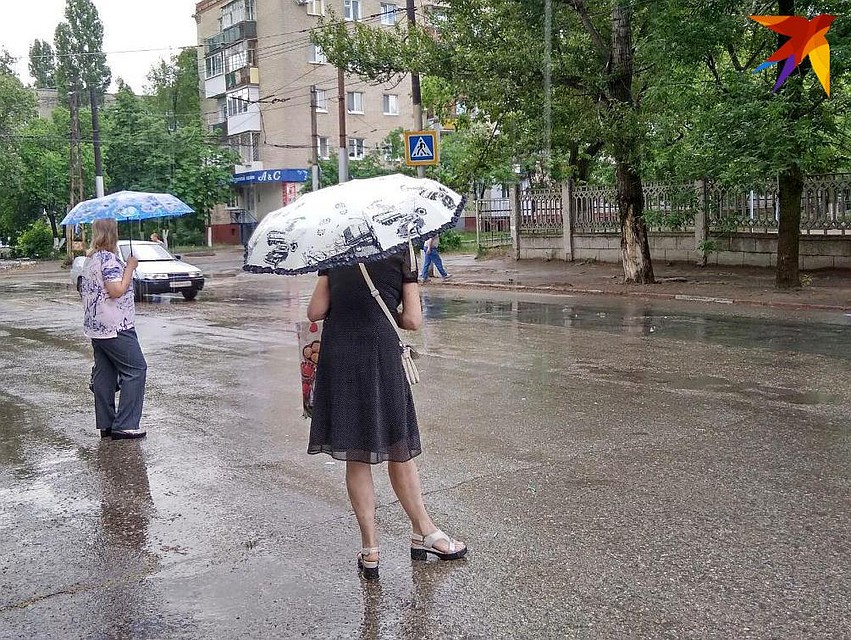 В Саратове бушевал ливень