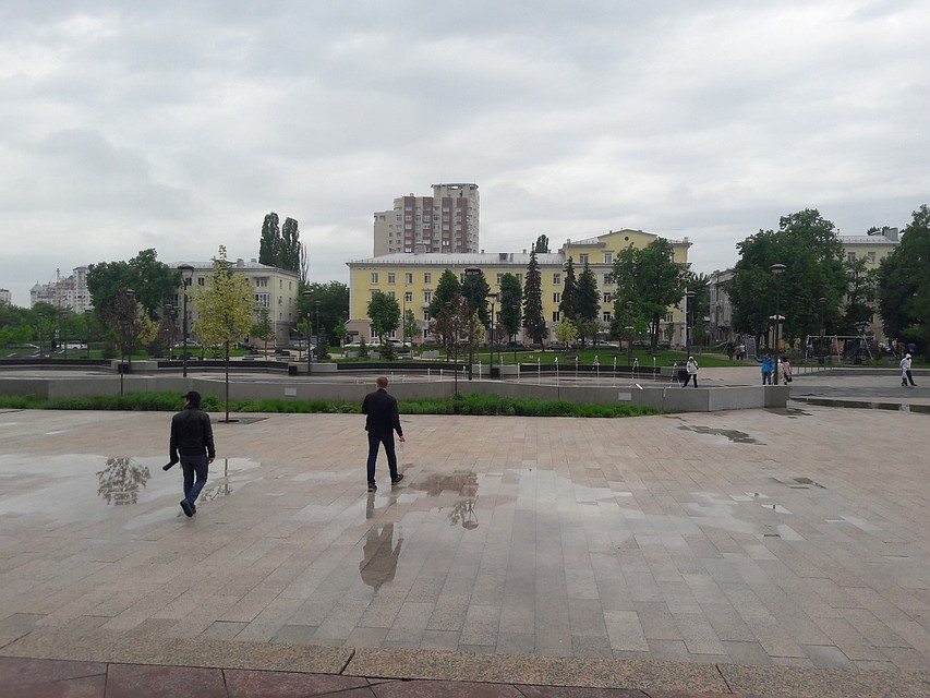 По понедельникам фонтан работать не будет