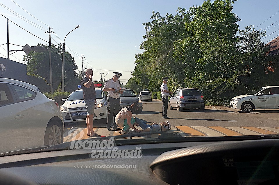 Фото ЧП появились в социальных сетях. Фото: группа Вконтакте "Ростов-Главный".