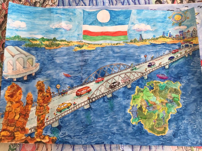 Работа Вики Стручковой, занявшей первое место. Фото: ЯСИА.