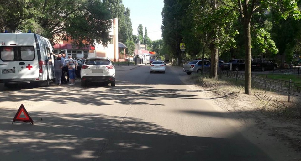 В этом месте произошла авария