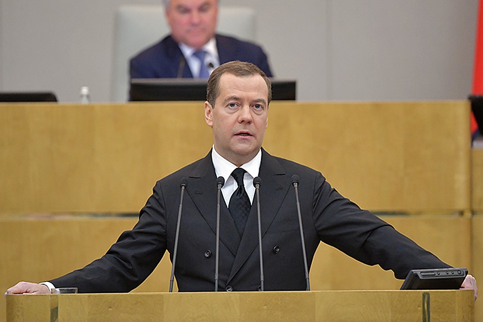 Премьер-министр РФ Дмитрий Медведев