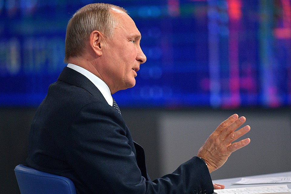Президент России Владимир Путин