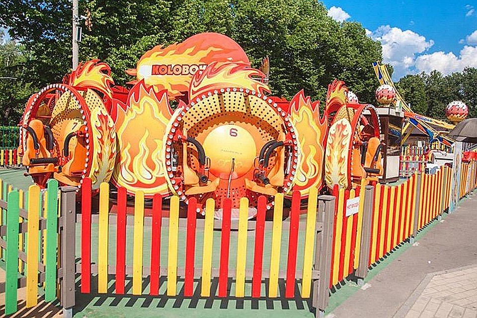 Аттракцион «Колобок» в парке «Сокольники» временно закрыт. Фото: пресс-служба парка «Сокольники»