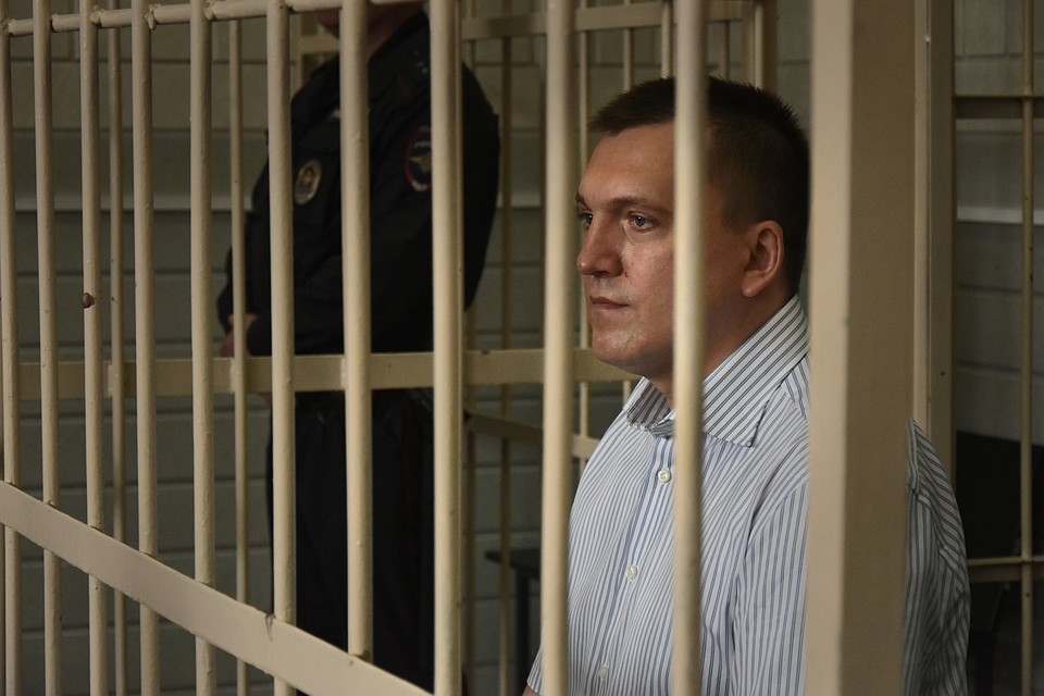 Анатолий Радченко во время вынесения приговора.