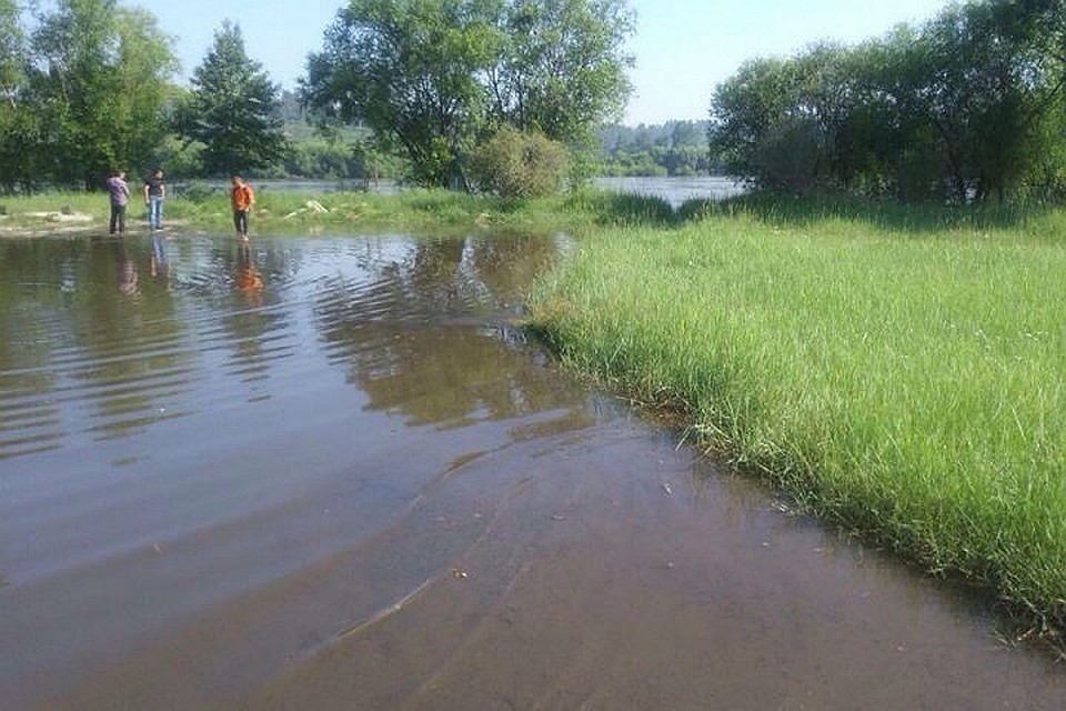 МЧС: уровень воды в реках Иркутской области продолжает снижаться. Фото: соцсети.