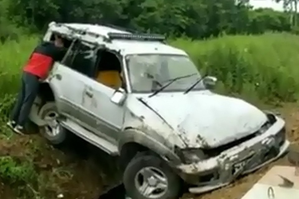 Состояние машины можно описать как "удручающее"
