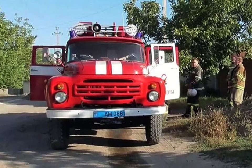 Пожарным удалось спасти человека (Фото: МВД Приднестровья).