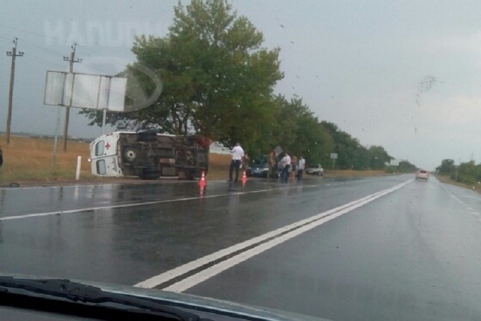 Врачи ехали на вызов. Фото: "Автопартнер Крым"