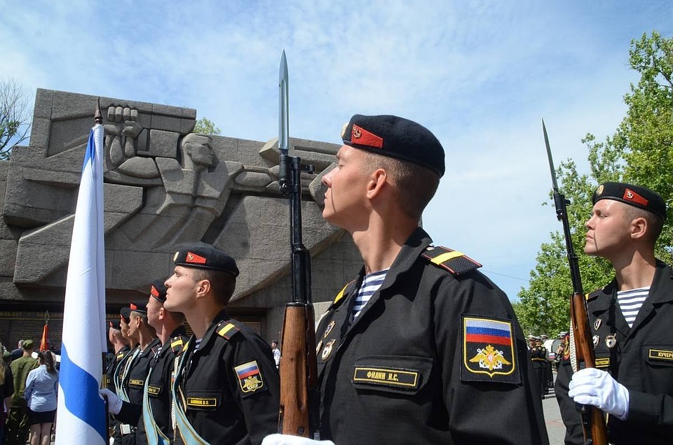 Новобранцев распределят по различным соединениям флота. Фото: Пресс - служба Министерства Обороны РФ