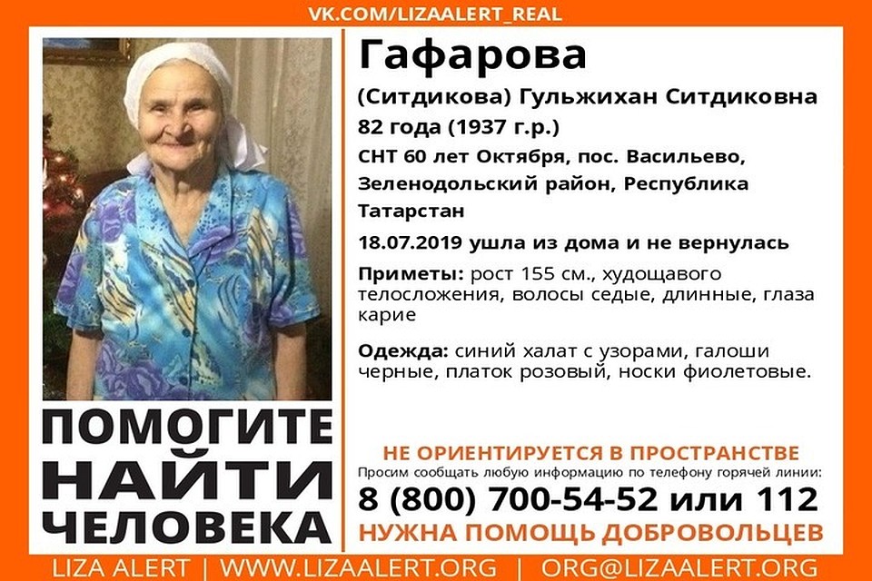 Фото: ПСО "Лиза Алерт"