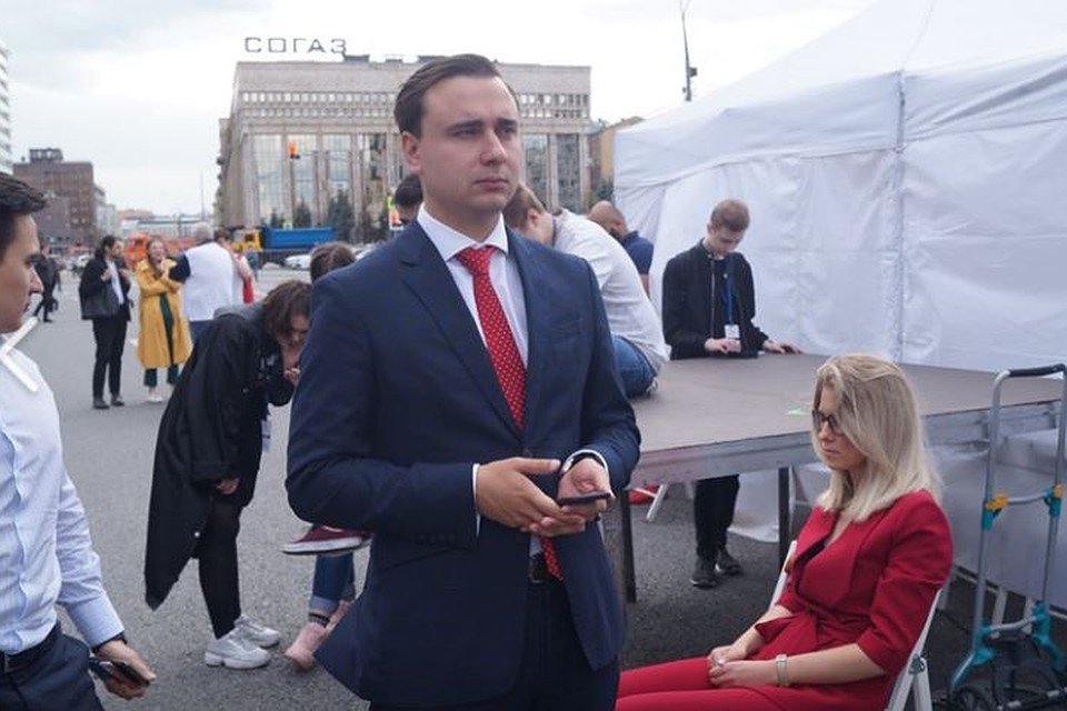 Снятый с регистрации кандидатом в Московскую городскую думу Иван Жданов. Фото: соцсети