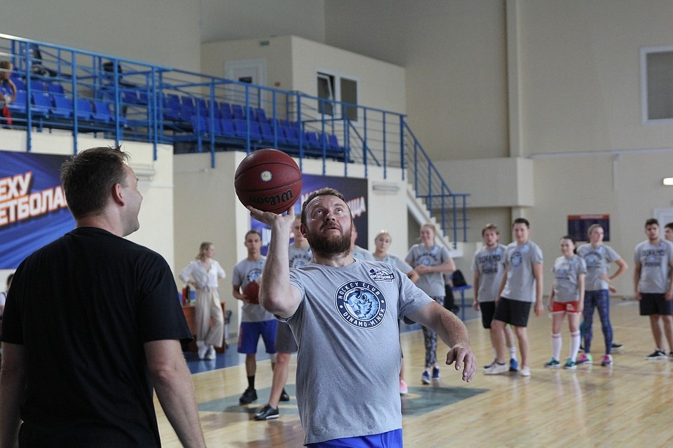 #DinamoChallenge - basketball. Фото: ХК Динамо Минск