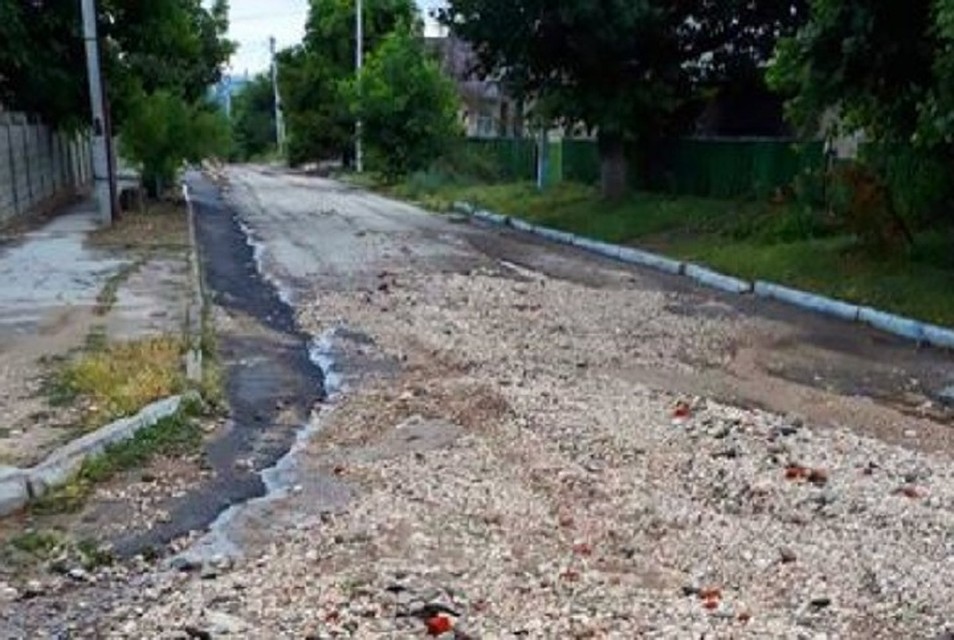 И это улица в столице европейского государства - в Кишиневе. Фото: соцсети