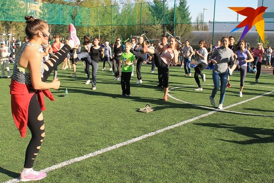 В этот день пройдут занятия по body pump, body compad, zumba и йоге.