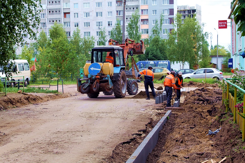 В Твери начался ремонт дворов Фото: пресс-служба администрации Твери