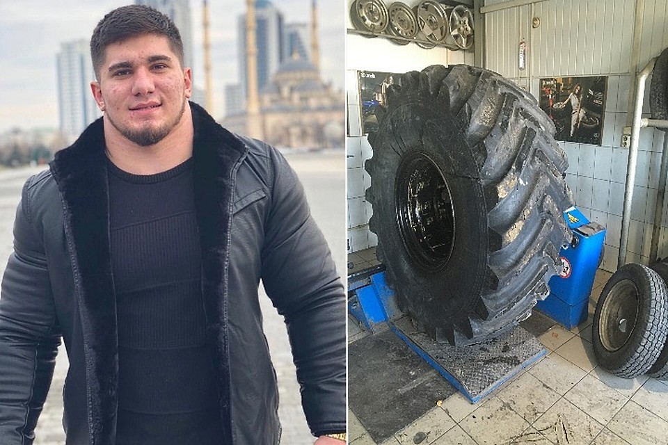 18-летний парнишка показал, что не просто большой, но еще и сильный