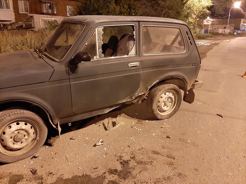 От невнимательности водителя KIA пострадали два пассажира "Нивы"