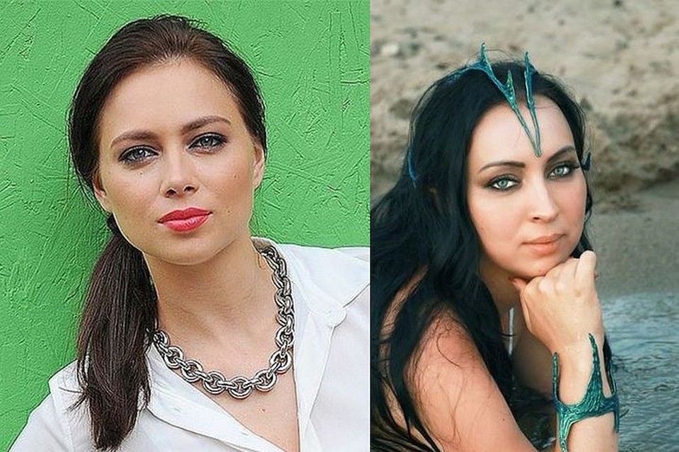Сибирячку, которая сфотографировалась с хвостом русалки, сравнили в соцсетях с Настасьей Самбурской. Фото: Иван ВИСЛОВ\ Юлия Квитина