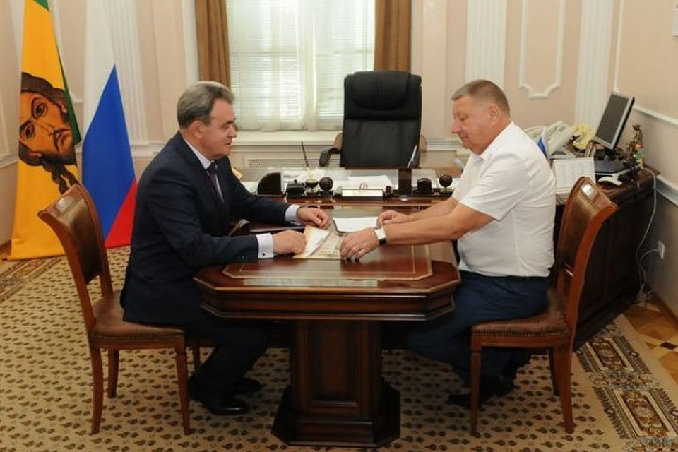 Александр Романов и Валерий Лидин обсудили вопросы совершенствования законодательства, направленного на защиту интересов обманутых дольщиков.