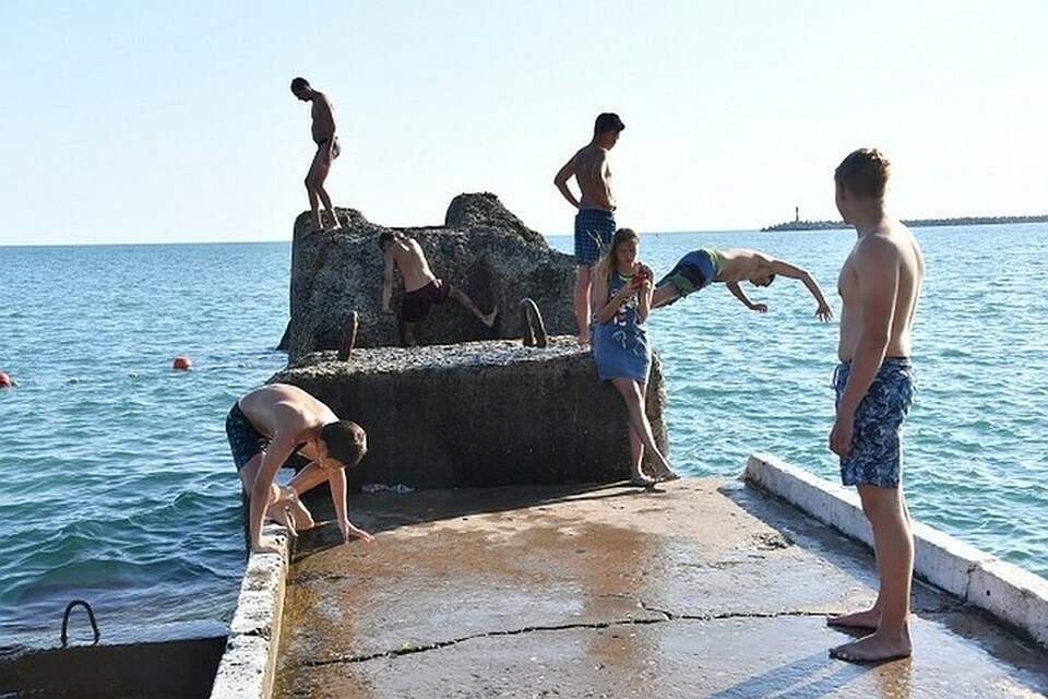 Самая теплая водичка в Адлере
