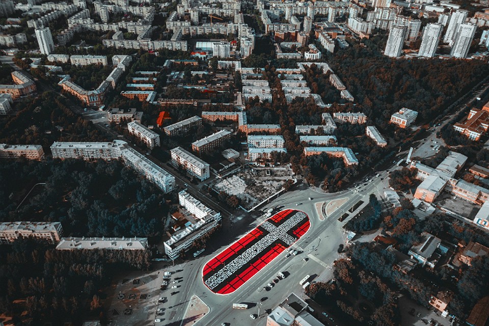 Как работа выглядела в день завершения Фото: пресс-служба "Стенограффии"