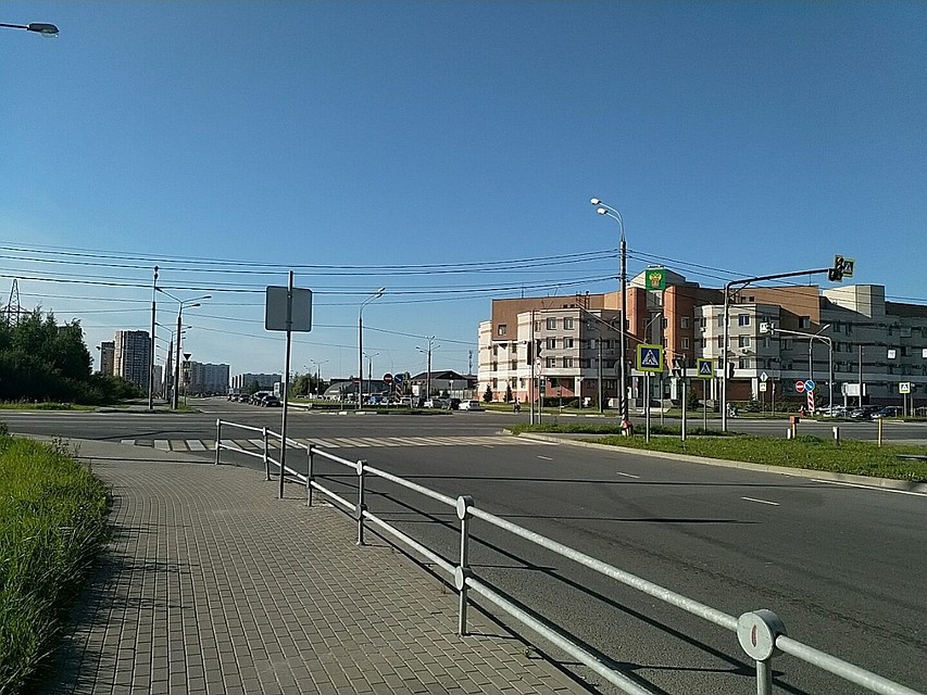 Перекресток у "Глобуса" вновь открыт для движения