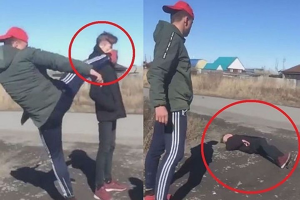 Прокуратура требует отправить трех подростков, избивших сверстников, на исправительные работы. Фото: кадр из видео