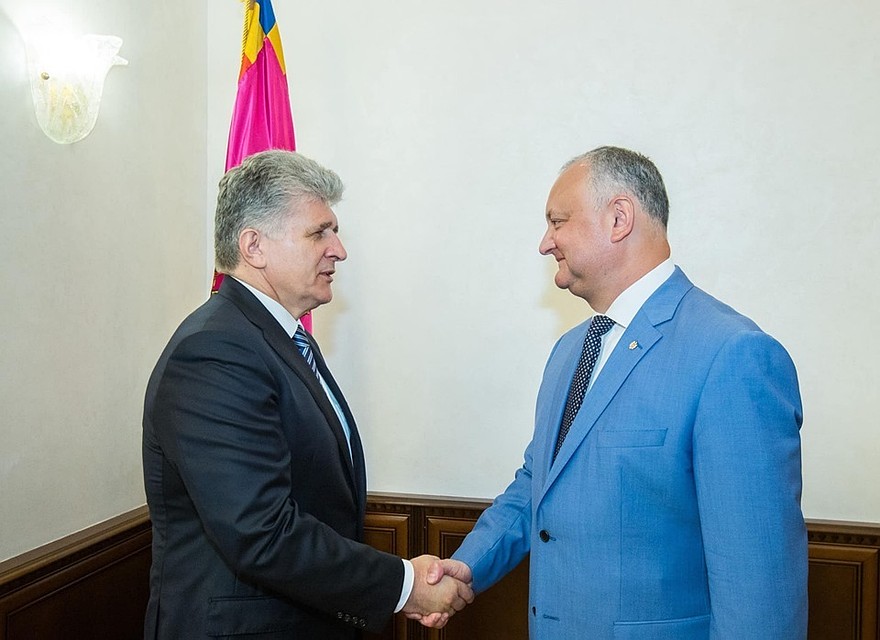 Президент Молдовы встретился с Мирославом Енчей, помощником Генерального секретаря ООН по политическим вопросам, укреплению мира и миротворческим операциям