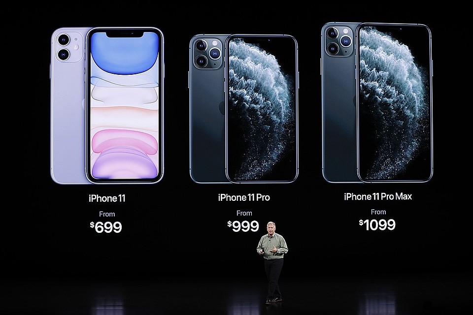 Презентация новых телефонов Apple