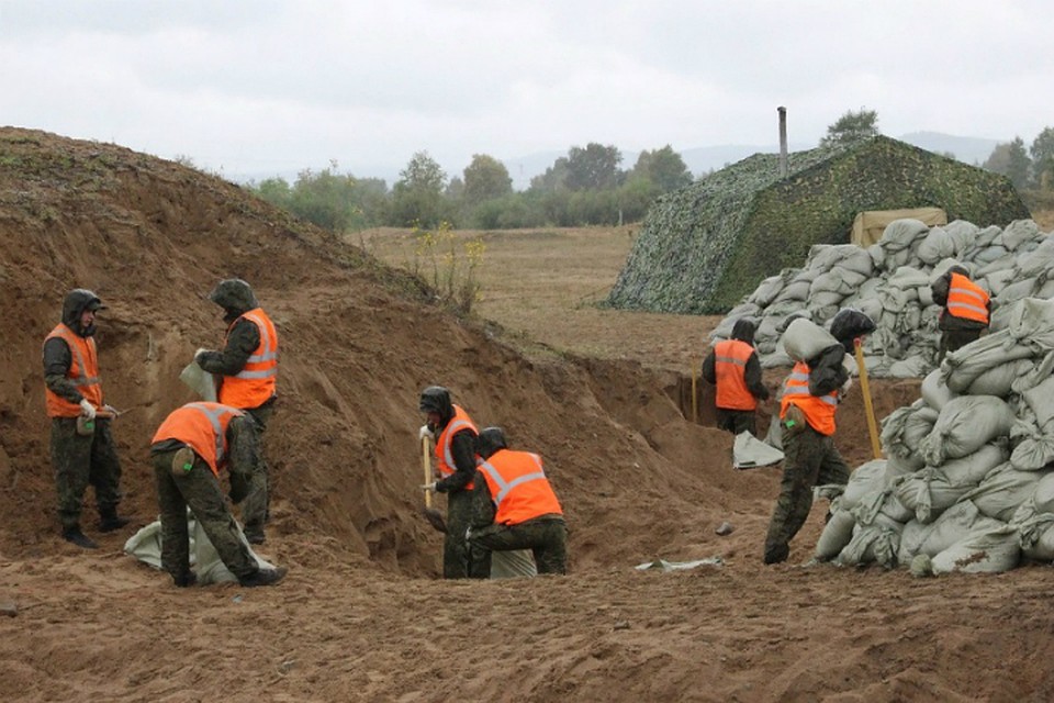 В Комсомольске военные держат оборону «большой воды»