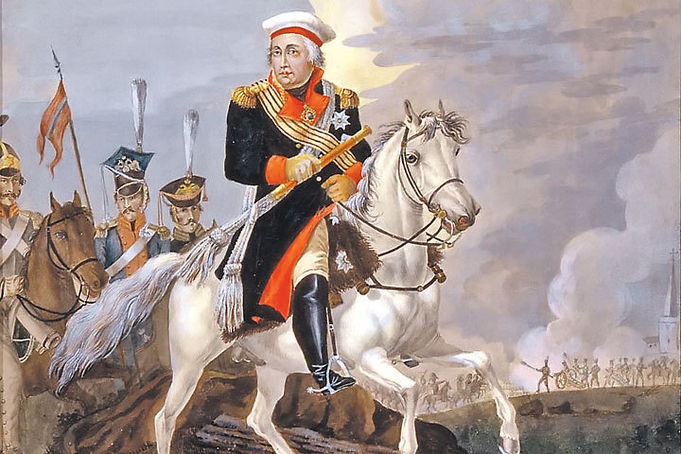 1812 год. Скачет Кутузов бить французов.