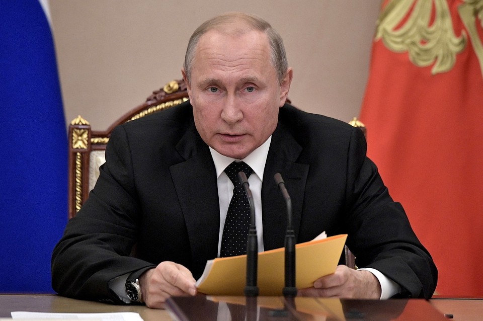 Владимир Путин примет участие в пленарном заседании третьего Международного форума «Российская энергетическая неделя». Фото: kremlin.ru