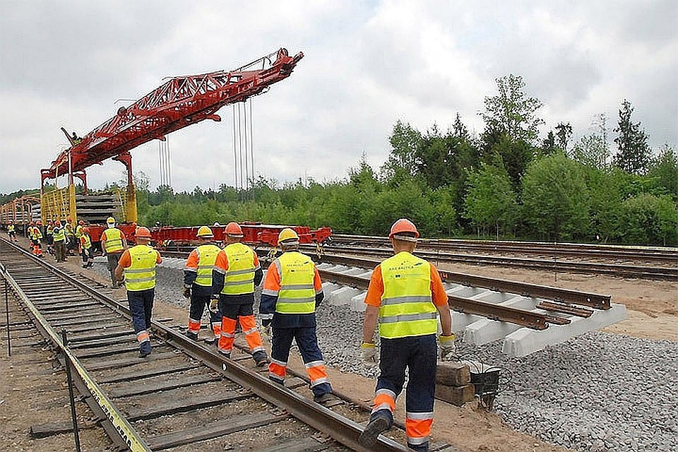Изменение климата может повлиять на "Rail Baltic". Фото: с сайта railwaypro.com