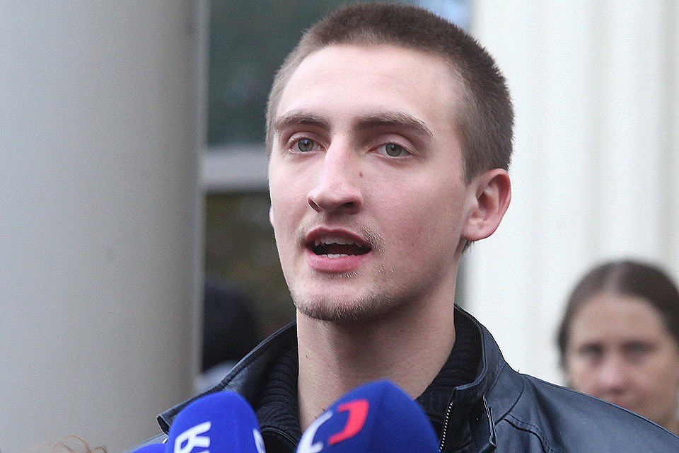 Павел Устинов после рассмотрения жалобы на приговор в Московском городском суде, 30 сентября 2019 г. Фото Сергей Ведяшкин / АГН Москва