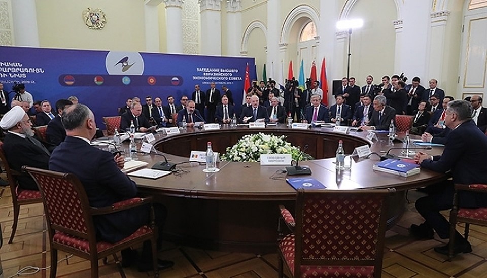Александр Лукашенко 1 октября принял участие в заседании Высшего Евразийского экономического совета. Фото: president.gov.by