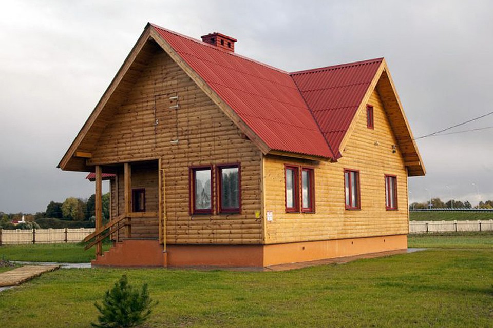Деревянные дома из Шклова. Фото производителя.