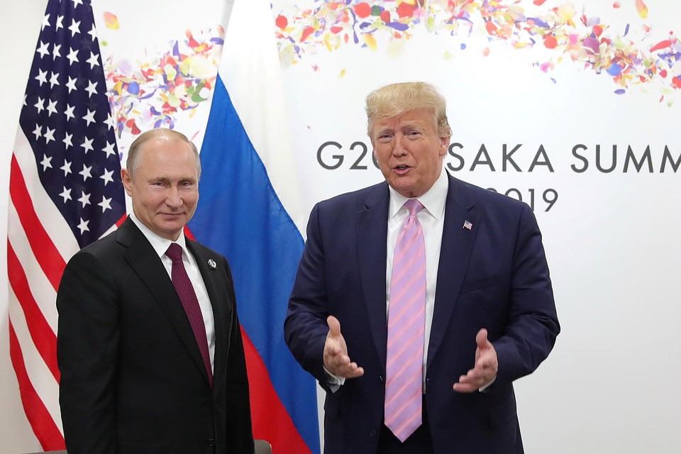 Владимир Путин и Дональд Трамп