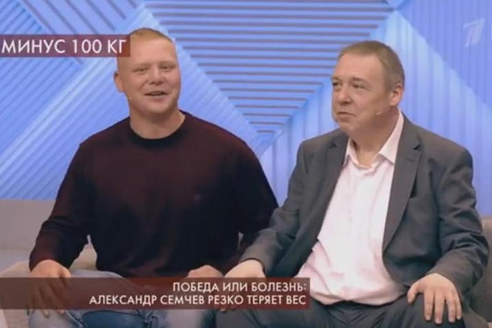 Кадр из телепередачи "Пусть говорят".