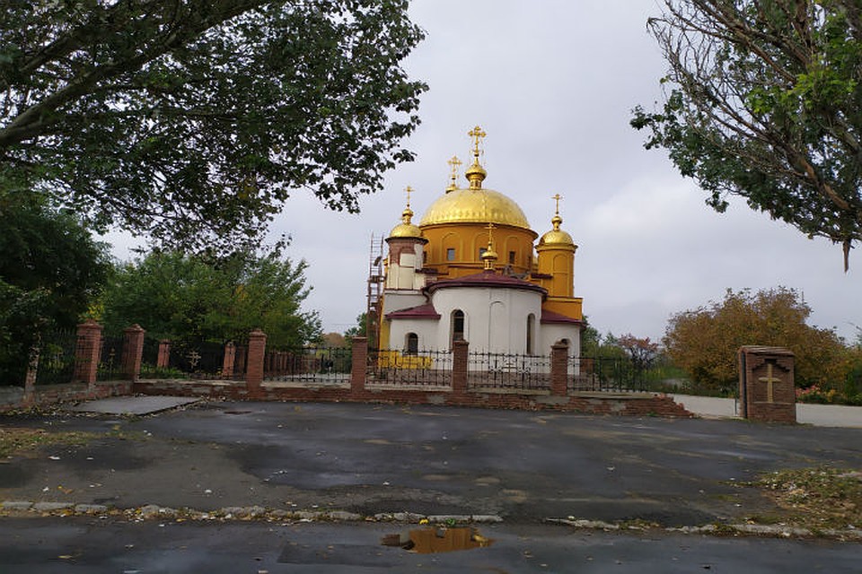 У храма на передовой будет обновленный вид