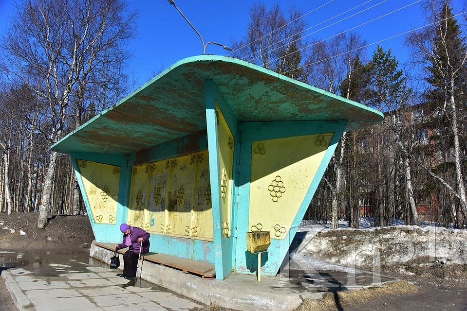 Дизайн для мончегорских остановок предлагают придумать жителям. Фото: kn51.ru