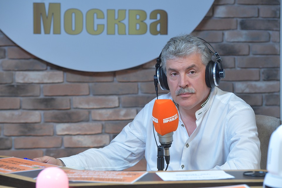 Директор ЗАО «Совхоз имени Ленина» Павел Грудинин